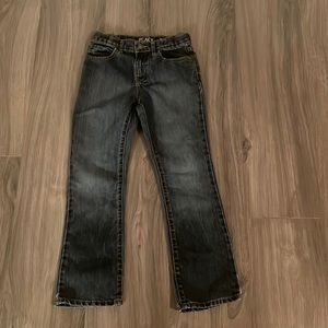 Bootcut jeans. Size 8